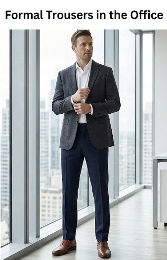 Difference between chinos and formal trousers